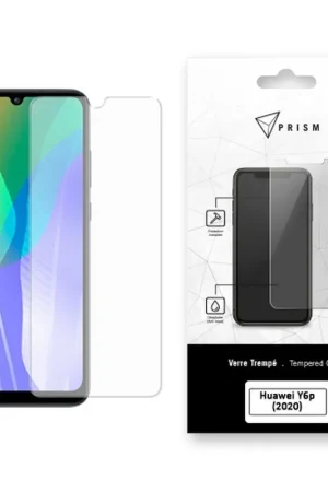 Verre trempé pour Huawei Y6p (2020) Transparent Remise