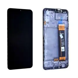 Promotion Écran Samsung Galaxy A23 4G (A235F) Noir + Châssis Reconditionné (PIEC)