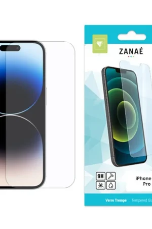 Prix Choc Verre trempé pour iPhone 14 Pro - Transparent