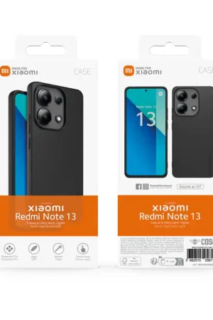 Coque Xiaomi Redmi Note 13 4G en TPU noir Bon Plan