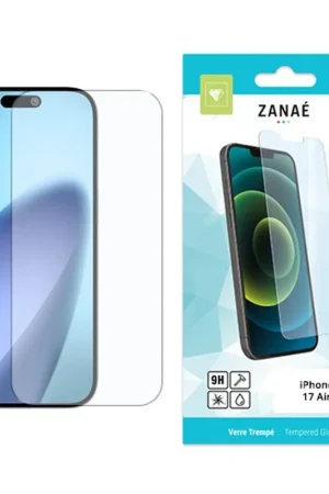 Prix Choc Verre trempé pour iPhone 17 Air - Transparent