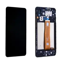Écran Samsung Galaxy A02 ( A022F) Noir + Châssis Reconditionné (PIEC) Populaire