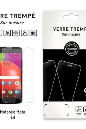 Verre trempé pour Motorola Moto E4 Top Vente