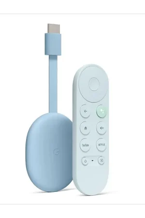 Nouvel Arrivage CHROMECAST AVEC GOOGLE TV FR BLUE
