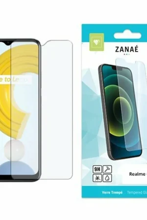 Achat Immédiat Verre trempé pour Realme C21 Transparent