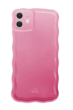 xoxo Wildhearts Glossy Wavy Case Pink Sorbet - iPhone 11 coque Offre Du Jour