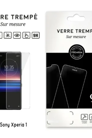 Verre trempé pour Sony Xperia 1 - Transparent Affaire À Saisir