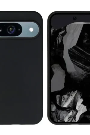 Haute Qualité ShieldCase Google Pixel 9 coque en silicone (noir)