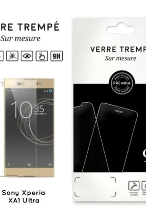 Verre trempé pour Sony Xperia XA1 Ultra Transparent Nouvelle Collection