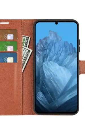Remise ShieldCase Google Pixel 9 étui en bibliothèque (marron)