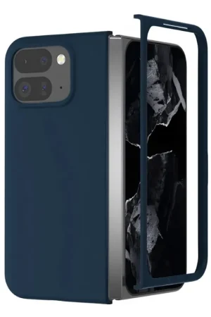 ShieldCase Google Pixel 9 Pro Fold coque ultra fine (bleu foncé) Commander Vite