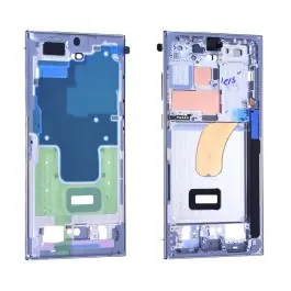 Seulement Aujourd’hui Châssis écran Samsung Galaxy S23 Ultra (S918B) Argent Origine