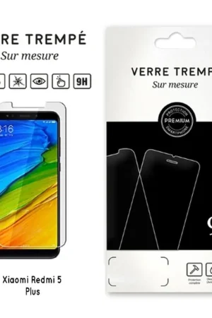 Verre trempé pour Xiaomi Redmi 5 Plus Vente Flash