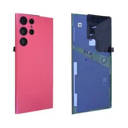 Achetez Aujourd’hui Vitre arrière Samsung Galaxy S22 Ultra 5G (S908B) Rouge Origine