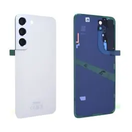 Vitre arrière Samsung Galaxy S22 5G (S901B) Crème Origine Authentique