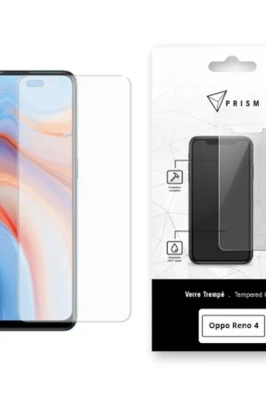 Verre Trempé Transparent pour Oppo Reno 4 Vente Directe