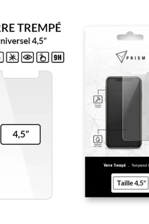 Verre trempé universel 4.5 Quantité Limitée