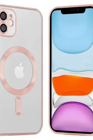 Bon Plan Coverzs iPhone 11 Magsafe avec cache caméra (rose)