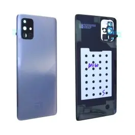 Vitre arrière Samsung Galaxy A71 (A715F) Argent Origine Affaire À Saisir