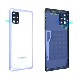 Vitre arrière Samsung Galaxy A51 5G (A516B) Blanc Origine Usine Directe