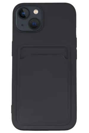 Offre Limitée ShieldCase Coque silicone avec porte-cartes pour iPhone 13 Mini (Bleu foncé)