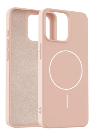 Dernière Chance Coverzs iPhone 13 Pro Max coque MagSafe en silicone 'Slim' (rose clair)
