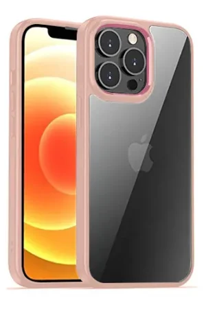 Affaire À Saisir Coverzs Coque iPhone 13 Pro Max solide bumper matte (rose)