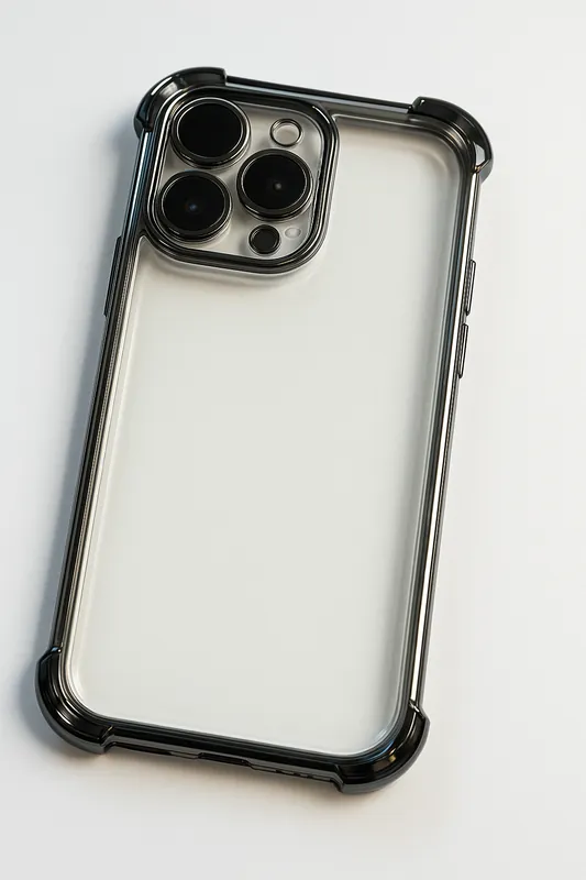 Commande En Gros Ceezs iPhone 13 Pro TPU Shock case avec protection de la caméra (noir)