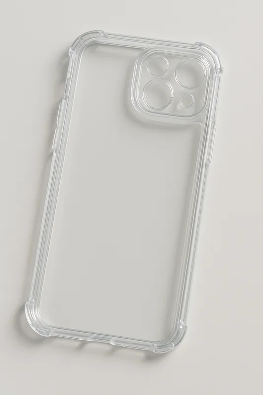Expédition Rapide Ceezs iPhone 13 TPU Shock case avec protection de la caméra (transparent)