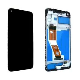 Authentique Écran Samsung Galaxy A11 2020 (A115F) Noir + Châssis Reconditionné (PIEC)