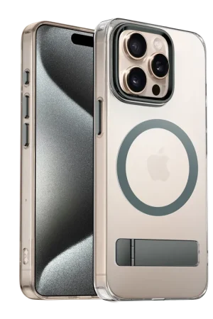 Acheter Direct Coverzs iPhone 14 Pro Max MagSafe hardcase avec debout (gris)