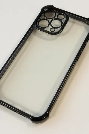 Ceezs iPhone 14 Pro Max TPU Shock case avec protection de la caméra (noir) Acheter Direct