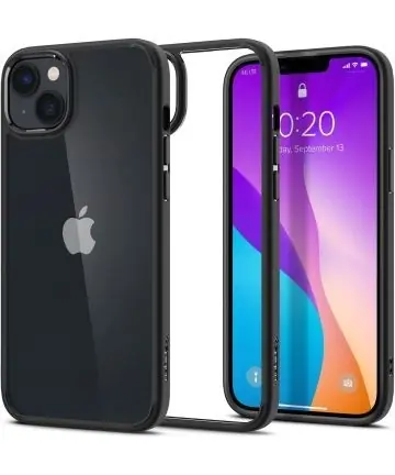 Spigen iPhone 14 Pro Max Ultra Hybrid mat coque (noir) Produit De Marque