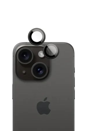 Coverzs iPhone 15 & 15 Plus Tempered Glass protection de l'objectif de la caméra Retour Gratuit