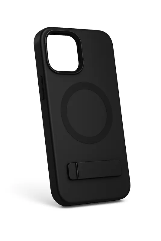 Satisfait Ou Remboursé Coverzs iPhone 15 matte MagSafe case avec debout (noir)