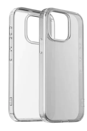 Promotion Saisonnière Ceezs iPhone 15 Pro TPU Hybrid coque en silicone (transparent)