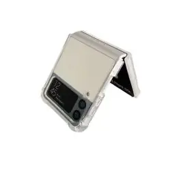 Coque Silicone Angle Renforcé Samsung Galaxy Z Flip4 (F721B) Transparent Prix Promo