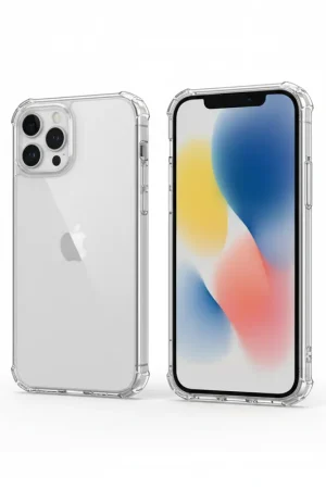 Commander Vite Ceezs iPhone 15 Pro Max TPU Hybrid coque en silicone (transparent)