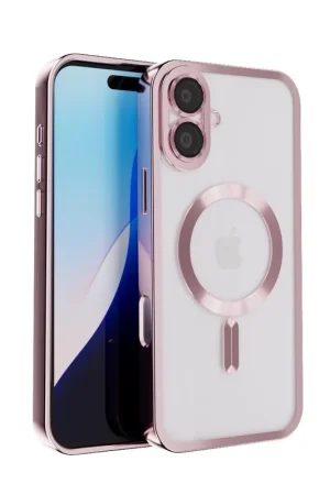 Produit De Marque Coverzs iPhone 16 coque MagSafe avec cache de caméra (or rose)