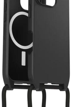 Offre Spéciale OtterBox iPhone 16 coque React magSafe avec cordon (noir)