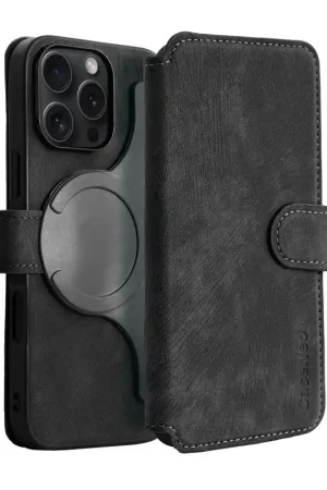 Haute Qualité Coverzs iPhone 16 Pro 2-in-1 étui en téléphone avec MagSafe (noir)