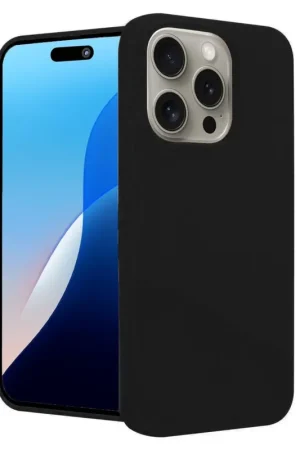 Authentique ShieldCase iPhone 16 Pro coque en silicone (noir)