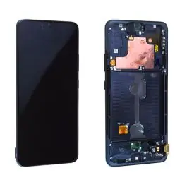 Écran Samsung Galaxy A90 5G (A908B) Noir + Châssis Origine Nouveauté
