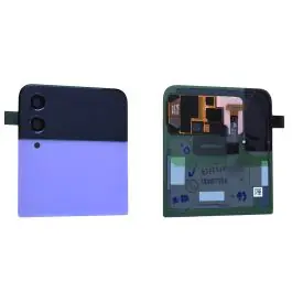 Vitre arrière Samsung Galaxy Z Flip4 5G (F721B) (Haut) Lavande Origine Prix Cassé