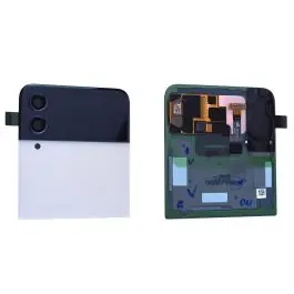 Vitre arrière Samsung Galaxy Z Flip4 5G (F721B) (Haut) Or Rose Origine Vente Directe