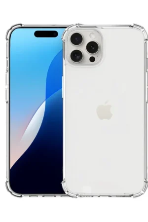 Achat Immédiat Ceezs iPhone 16 Pro Max coque antichoc en TPU (transparente)