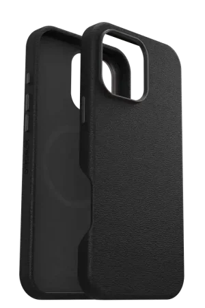 OtterBox iPhone 16 Pro Max coque Symmetry cactus en cuir (noir) Vente Directe