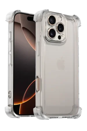 Ceezs iPhone 16 Pro Max TPU Shock case avec protection de la caméra (transparent) Achetez Aujourd’hui