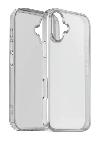 Nouvel Arrivage Ceezs iPhone 16 TPU Hybrid coque en silicone (transparent)