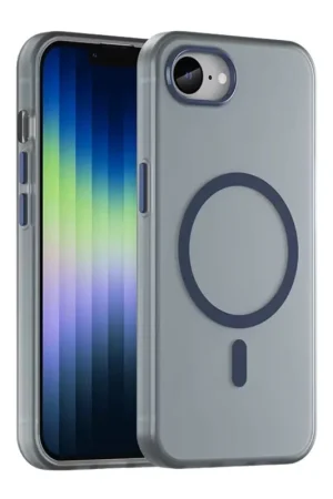 Coverzs iPhone 16e coque en TPU MagSafe (bleu foncé) Certifié